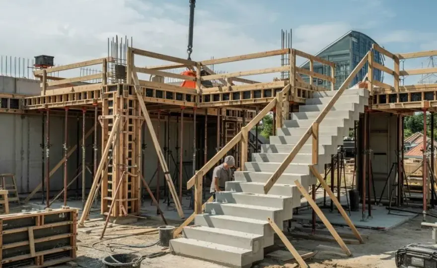 Jak zmierzyć schody na beton, aby uniknąć kosztownych błędów