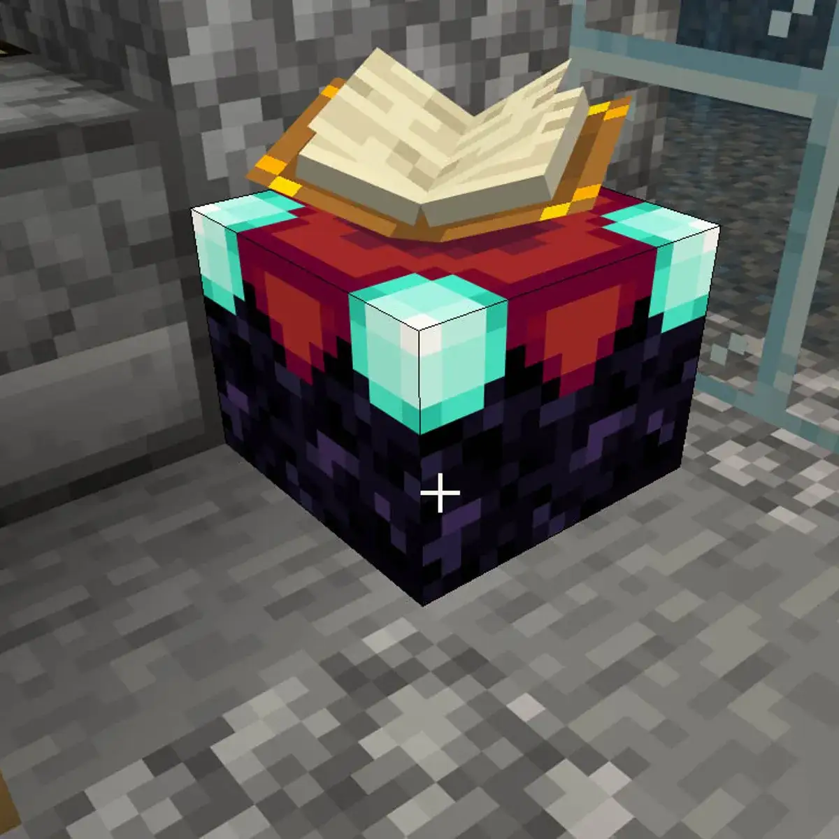 Zdjęcie Jak zrobić stół do enchantowania w Minecraft - krok po kroku z materiałami